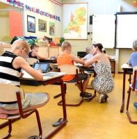 apprentissages école enseignante